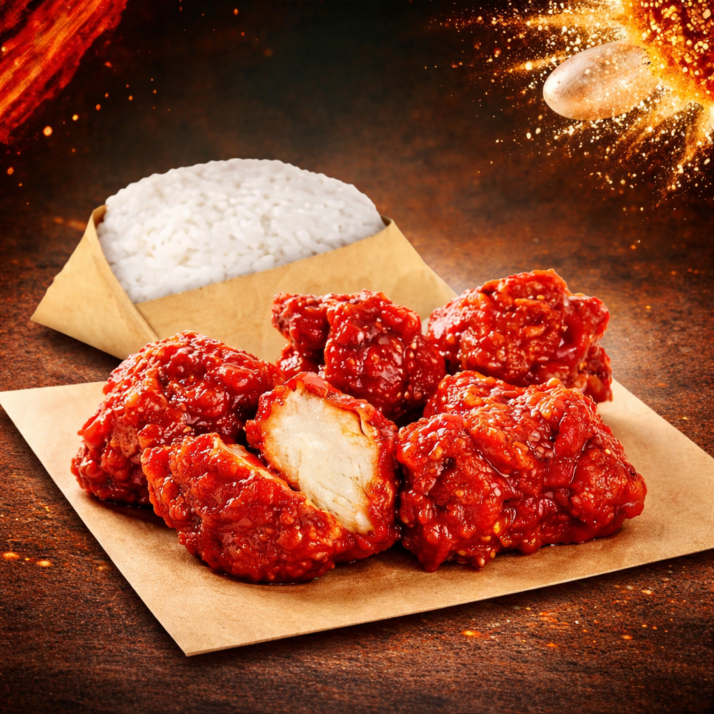 Boneless with Rice